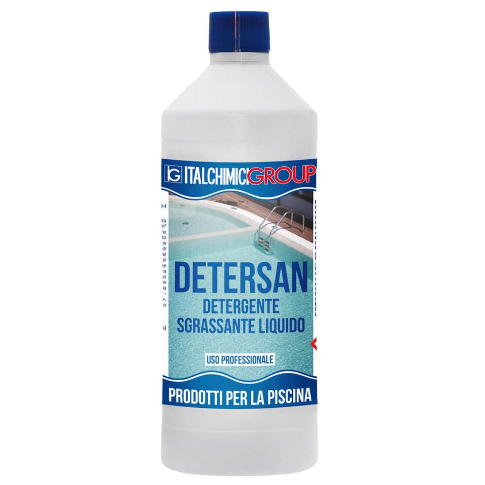 2 lt Detergente Sgrassante per Piscina Detersan Italchimici Group