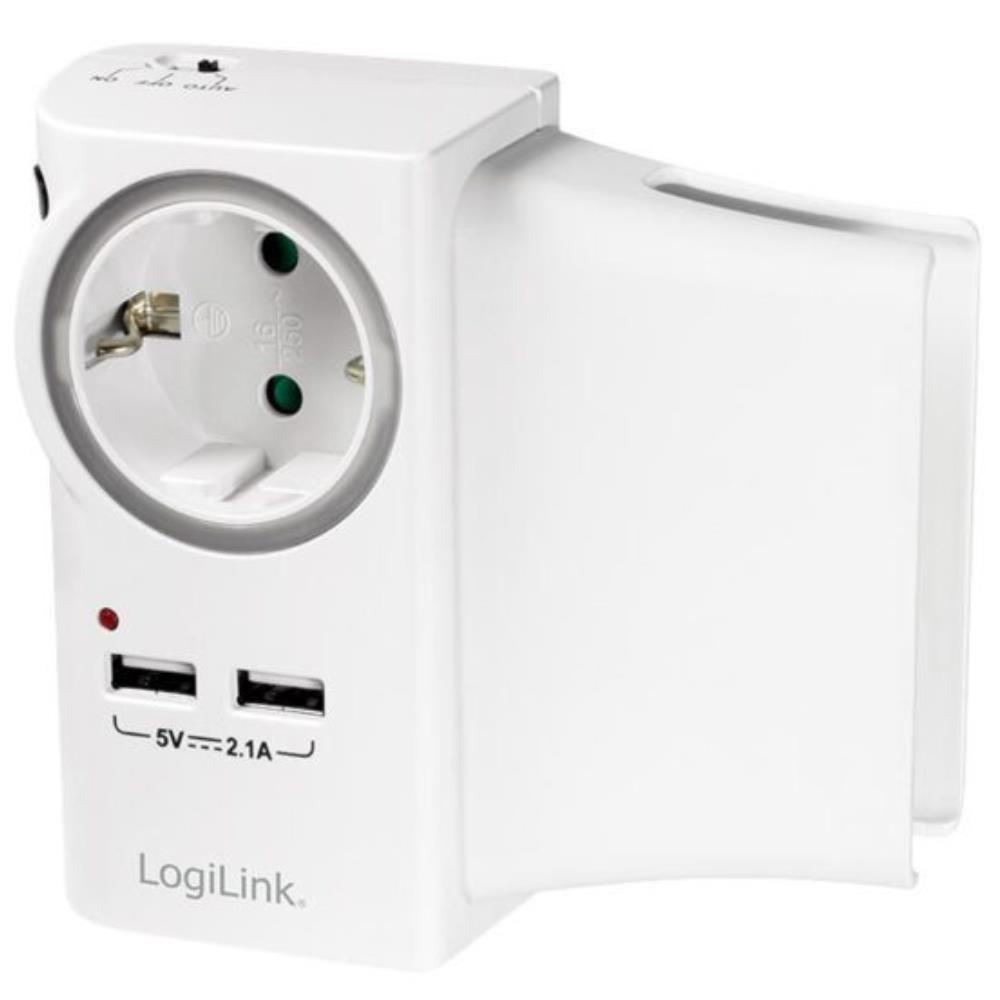 Adattatore con Porte USB con Supporto Smartphone LogiLink