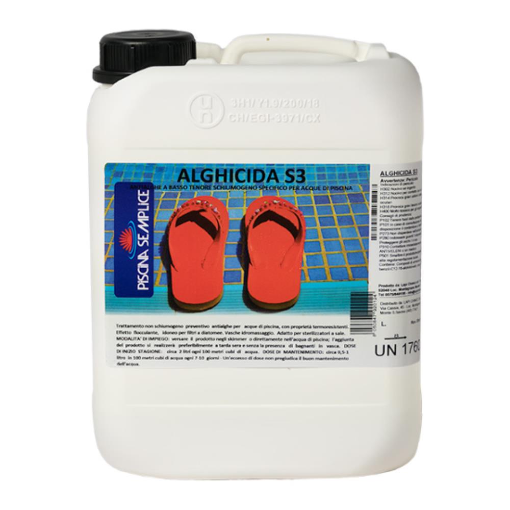 Alghicida S3 Piscina Semplice 25 Lt