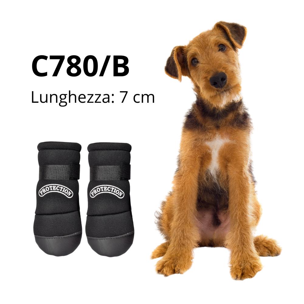 C780/B Scarpette Protettive in Neoprene Camon per Cani