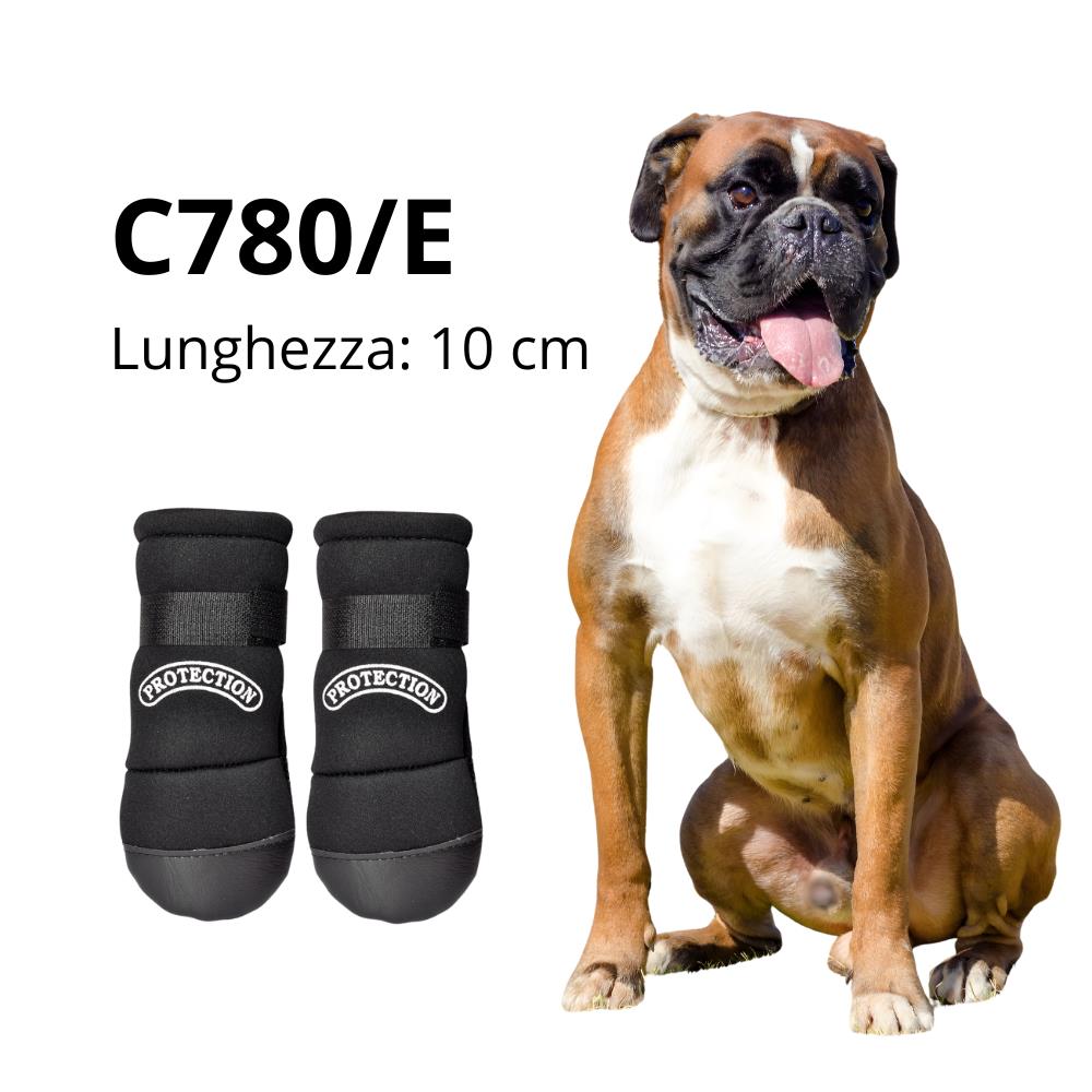 C780/E Scarpette Protettive in Neoprene Camon per Cani