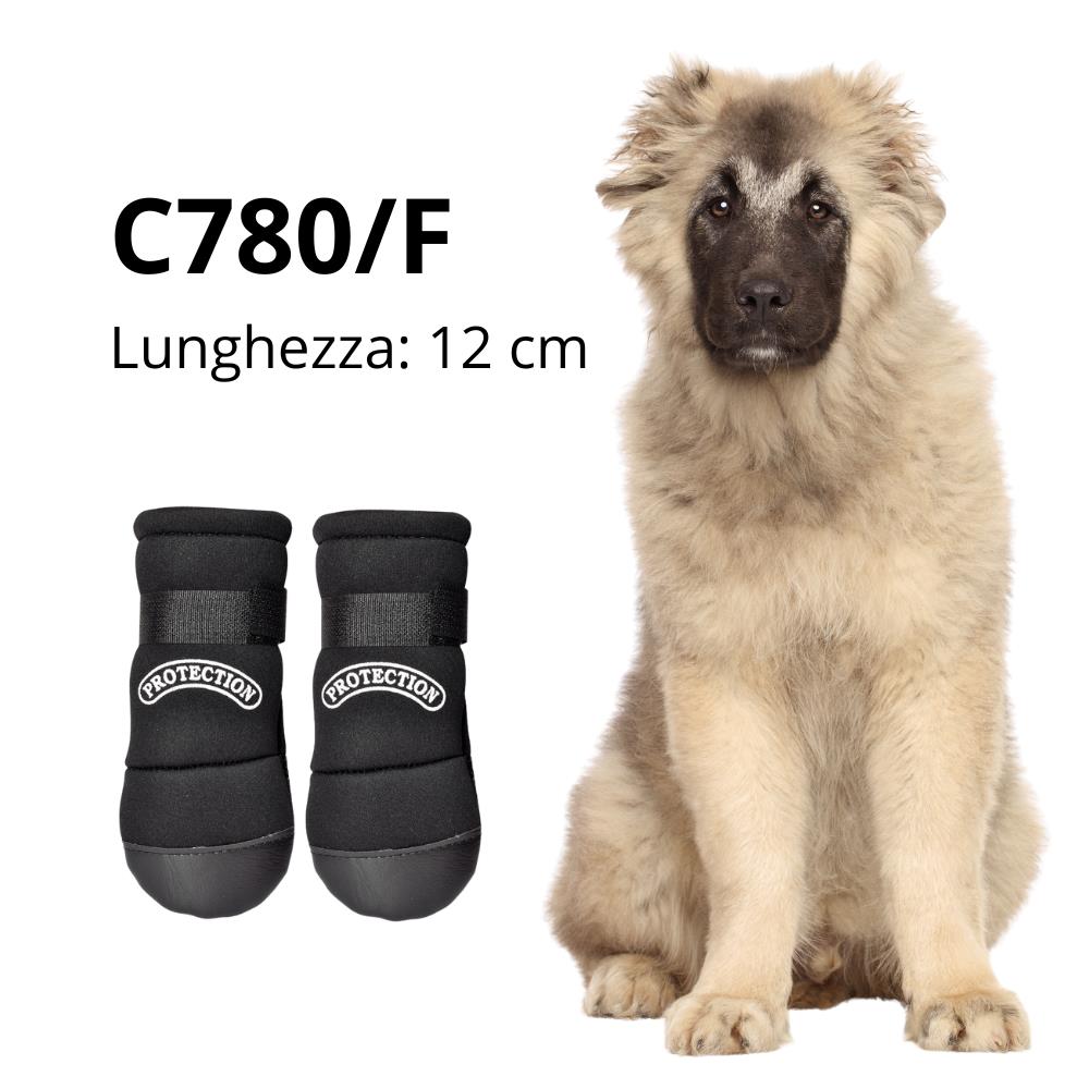 C780/F Scarpette Protettive in Neoprene Camon per Cani