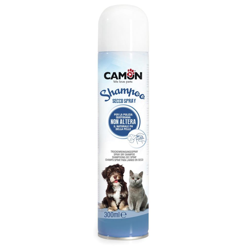 Camon Shampoo a Secco Spray per Cani e Gatti 300 ml