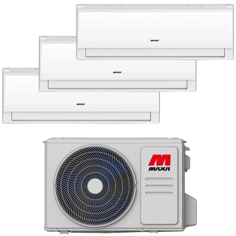 Condizionatori Maxa Lys 9000+9000+12000 Btu EXT3M62R+LDL26R3(x2)+LDL35R3