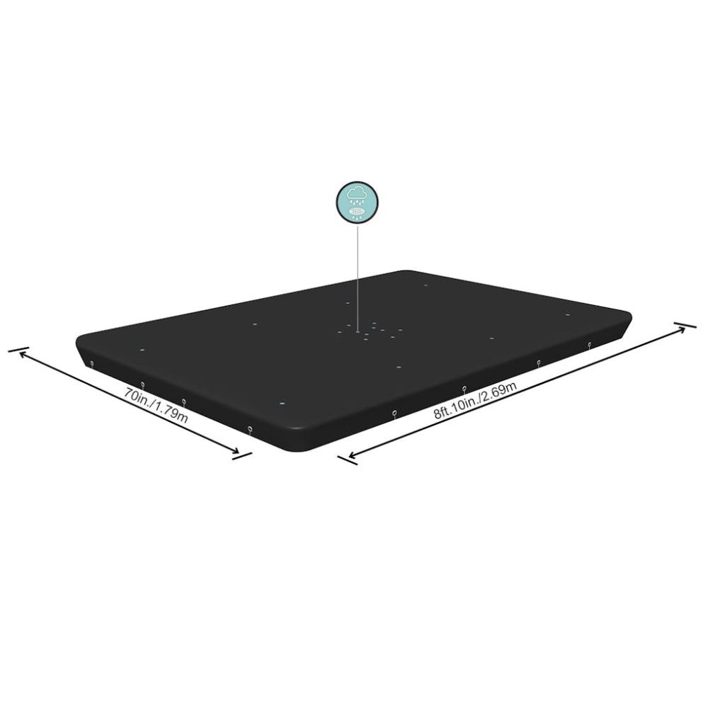 Copertura FlowClear di Bestway Piscina Rettangolare da 282x196x84 cm