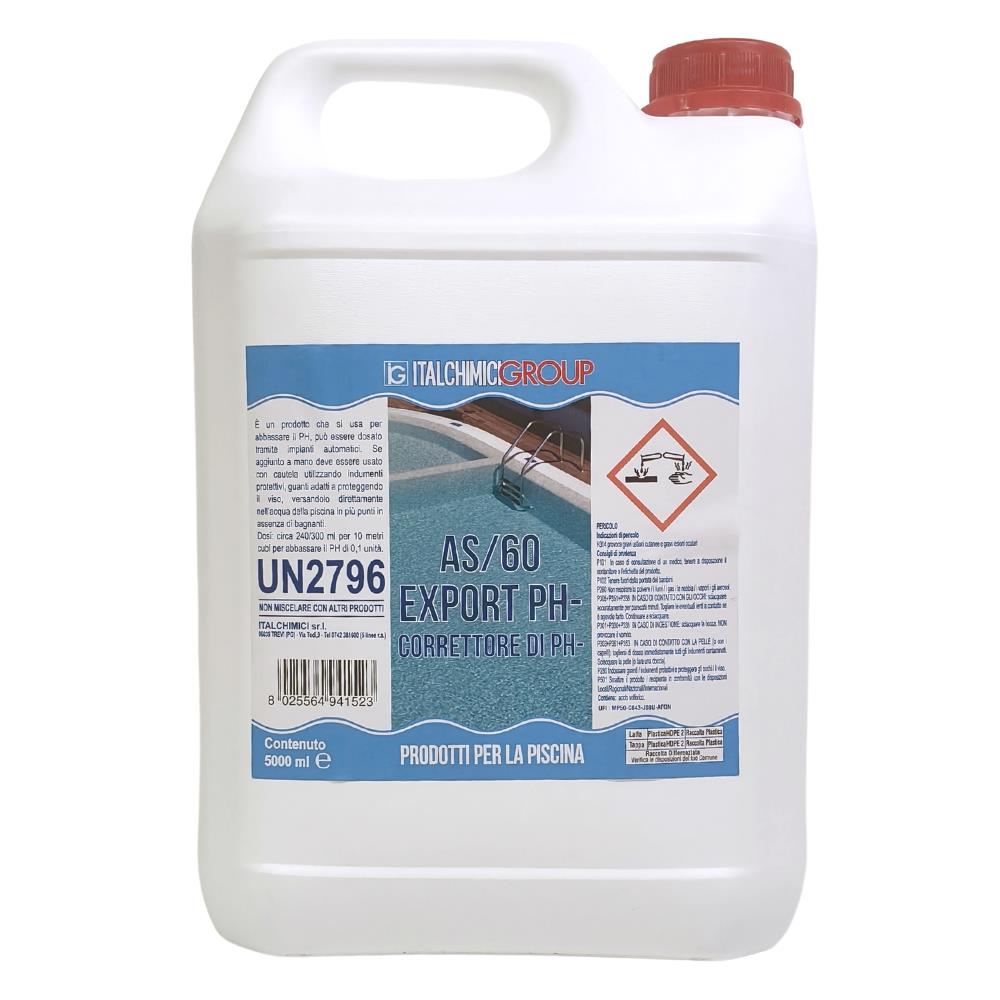 Correttore AS/60 Export PH- Italchimici Group 5 LT