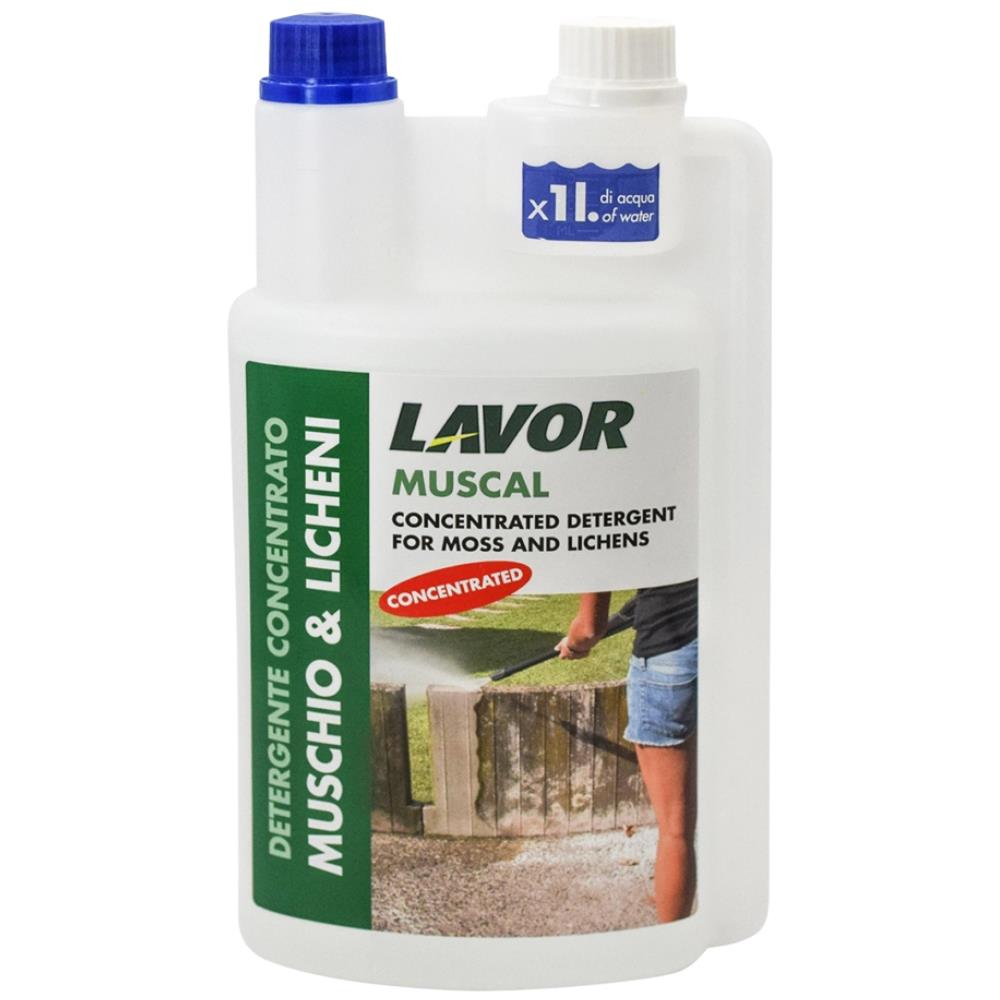 Detergente Muscal Idropulitrice Lavor 1L Rimuove Muschi e Licheni