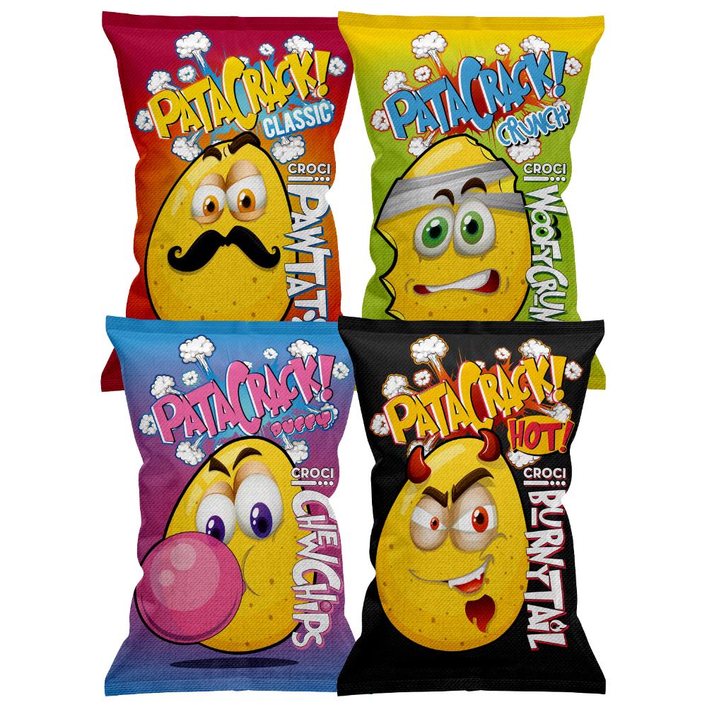 Gioco per Gatti con Erba Gatta Patacrack (13 cm)