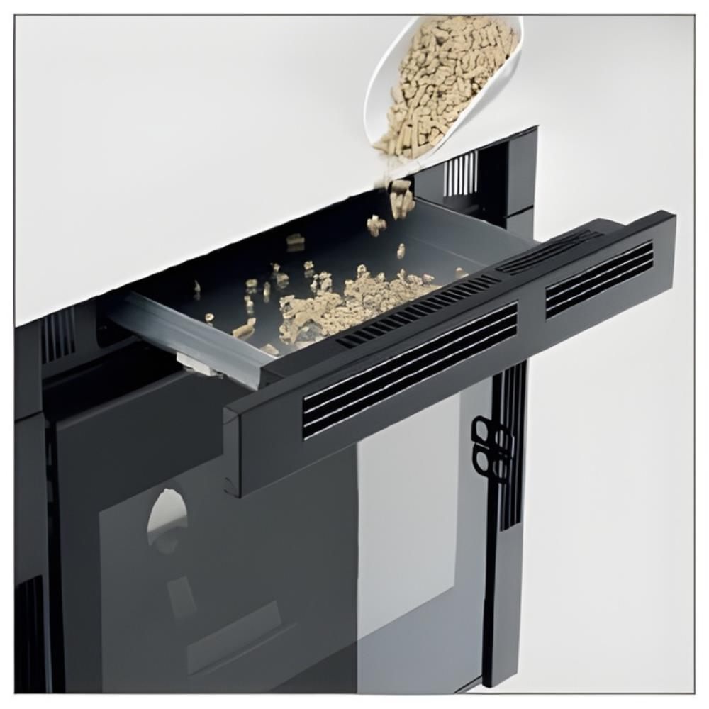 Inserto a Pellet Zefiro 9 kW Cassetto