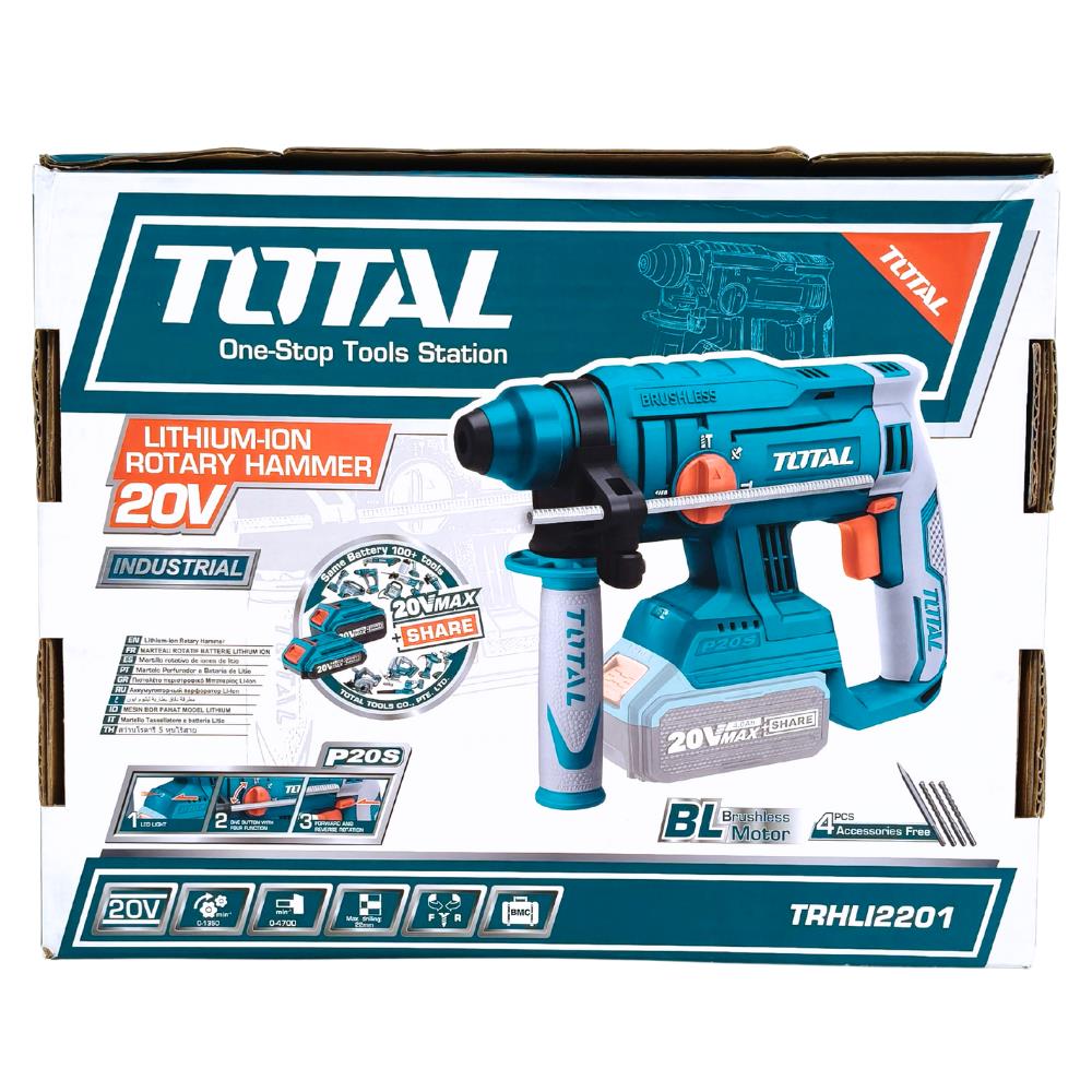 Martello Tassellatore Total TRHLI2201 Brushless 20V