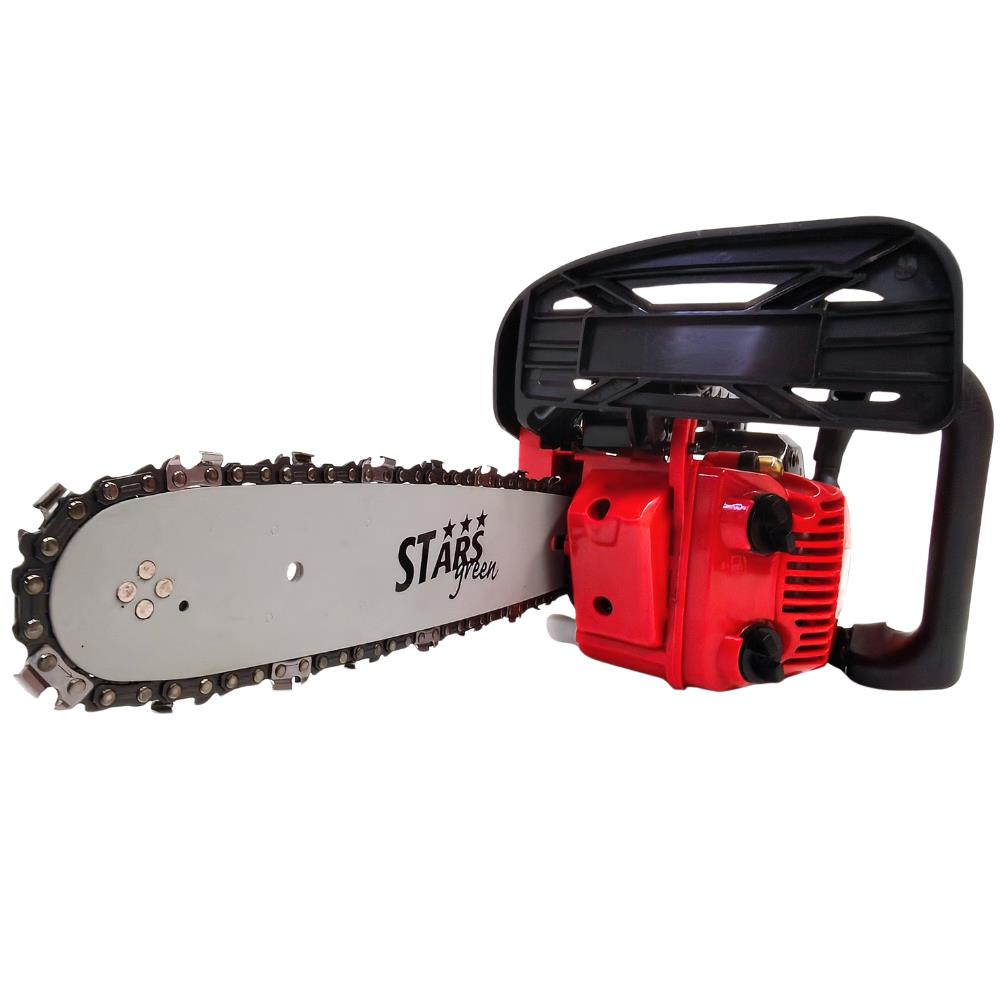 Motosega 2 tempi a Scoppio Stars Green Profy 26 - 25.4cc Barra 25cm, 750W