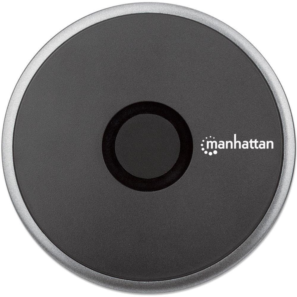 Pad di Ricarica Wireless Veloce 10W Nero Manhattan