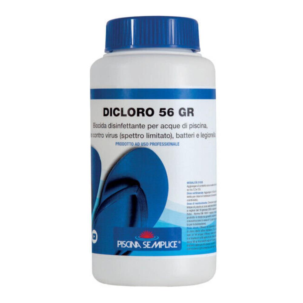 Piscina Semplice Dicloro 56% Granulare 1 Kg