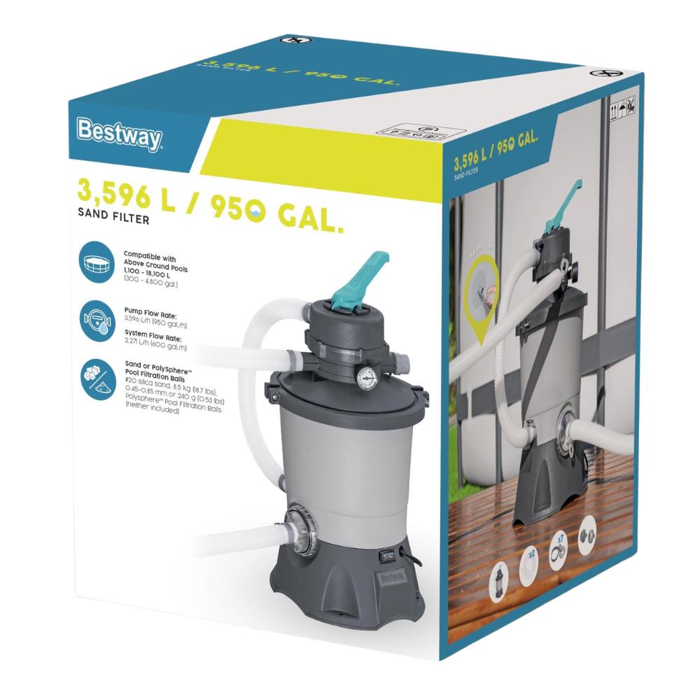 Pompa Filtro a Sabbia Bestway da 3.596 L/h