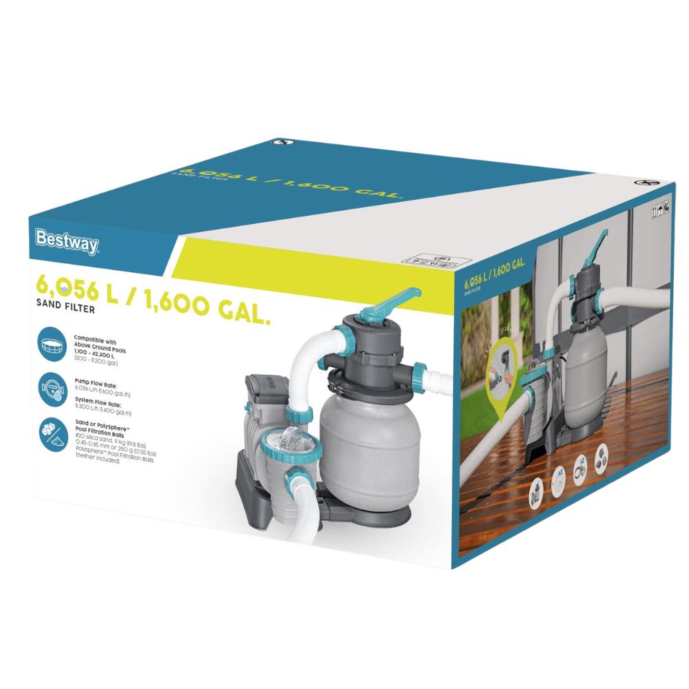 Pompa Filtro a Sabbia Bestway da 6.056 L/h