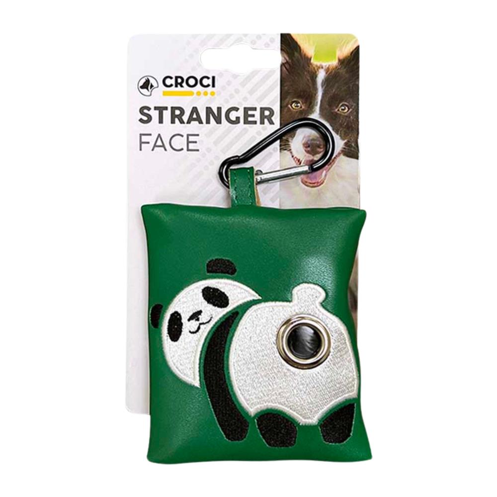 Porta Sacchetti Igienici per Cani Stranger Face Croci Panda