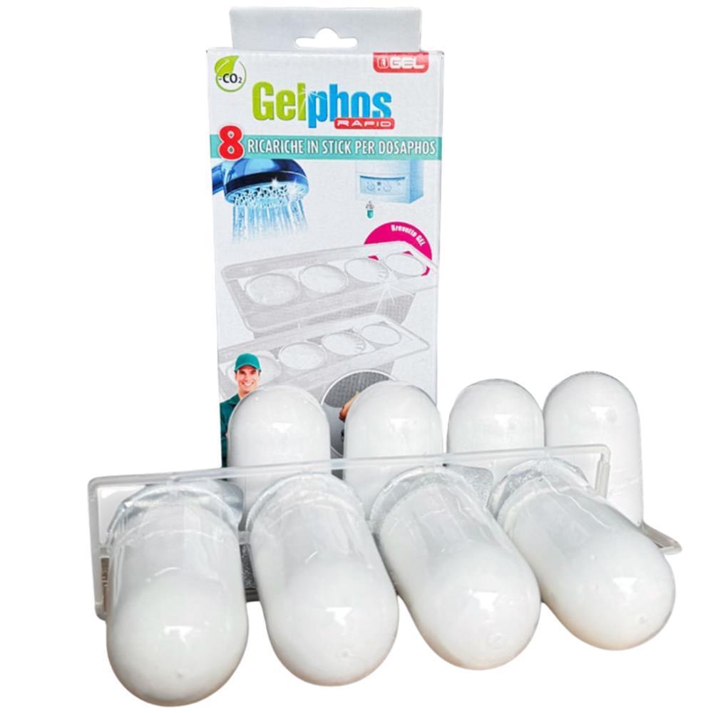 Ricariche Gelphos Rapid 2x4 – 8 Cartucce Anticalcare linea GEL Dosaphos