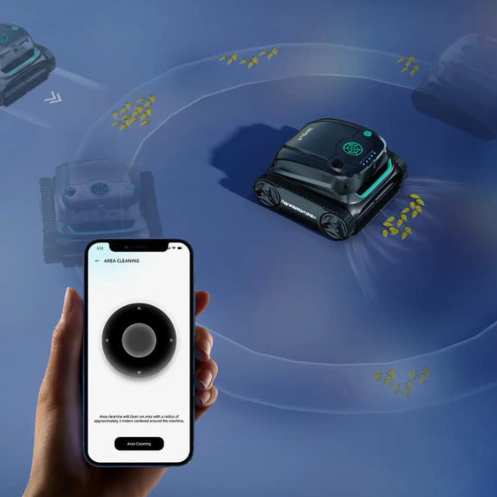 Robot piscina a Batteria Wybot S2 Solar Vision AI con Pannello Solare