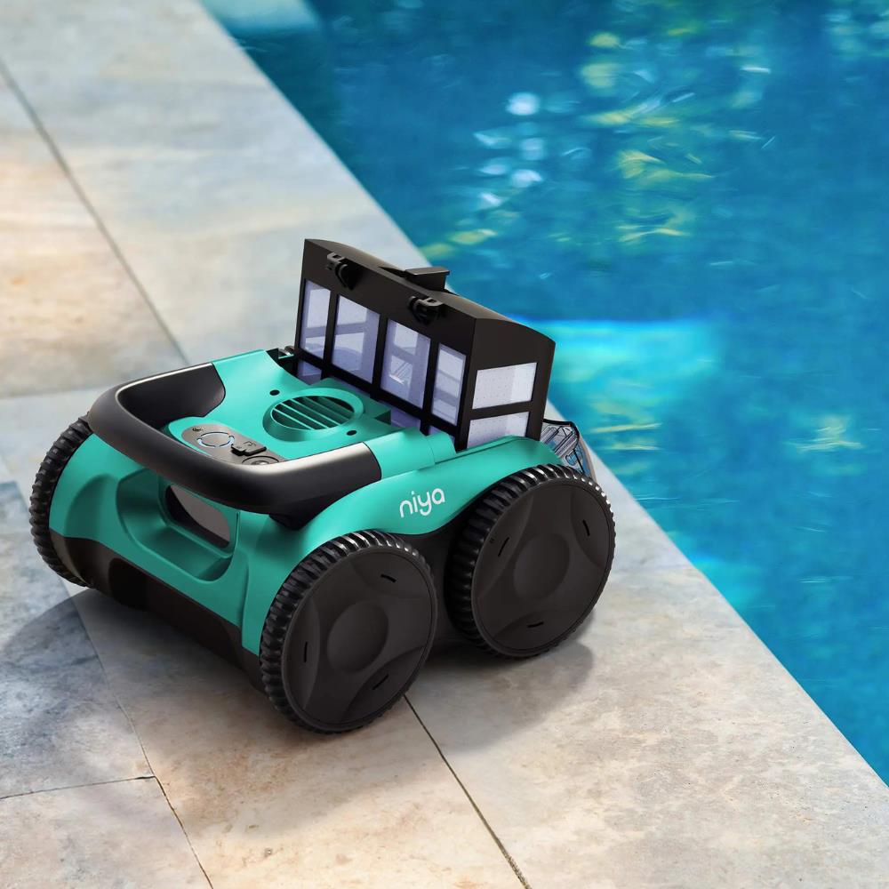 Robot Pulitore Automatico Senza Fili per Piscine 8 mt NIYA TRACKER 25