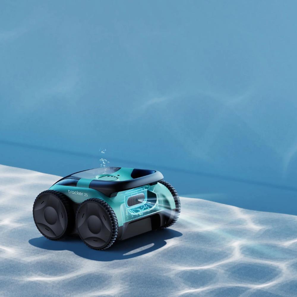 Robot Pulitore Automatico Senza Fili per Piscine 8 mt NIYA TRACKER 25
