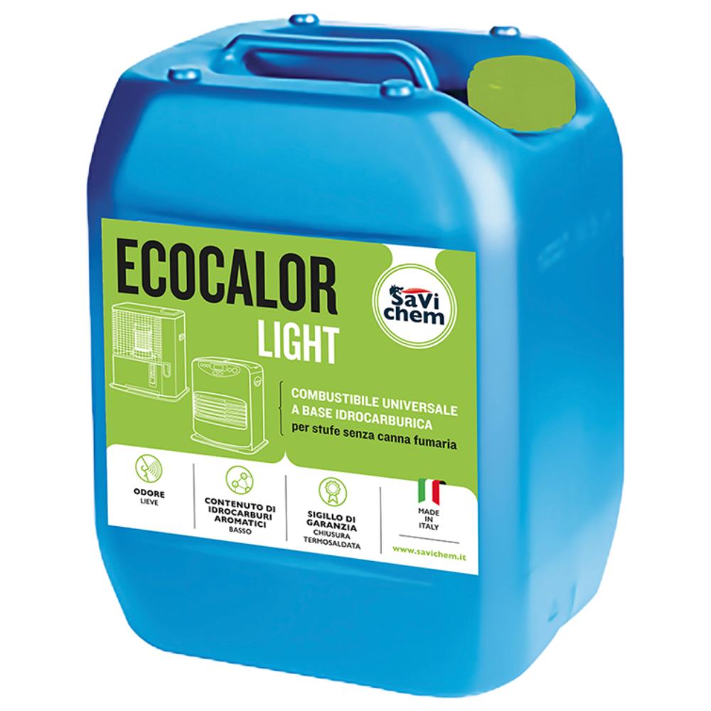 Savichem Ecocalor Light Combustibile Liquido Universale a base di Idrocarburica 18L