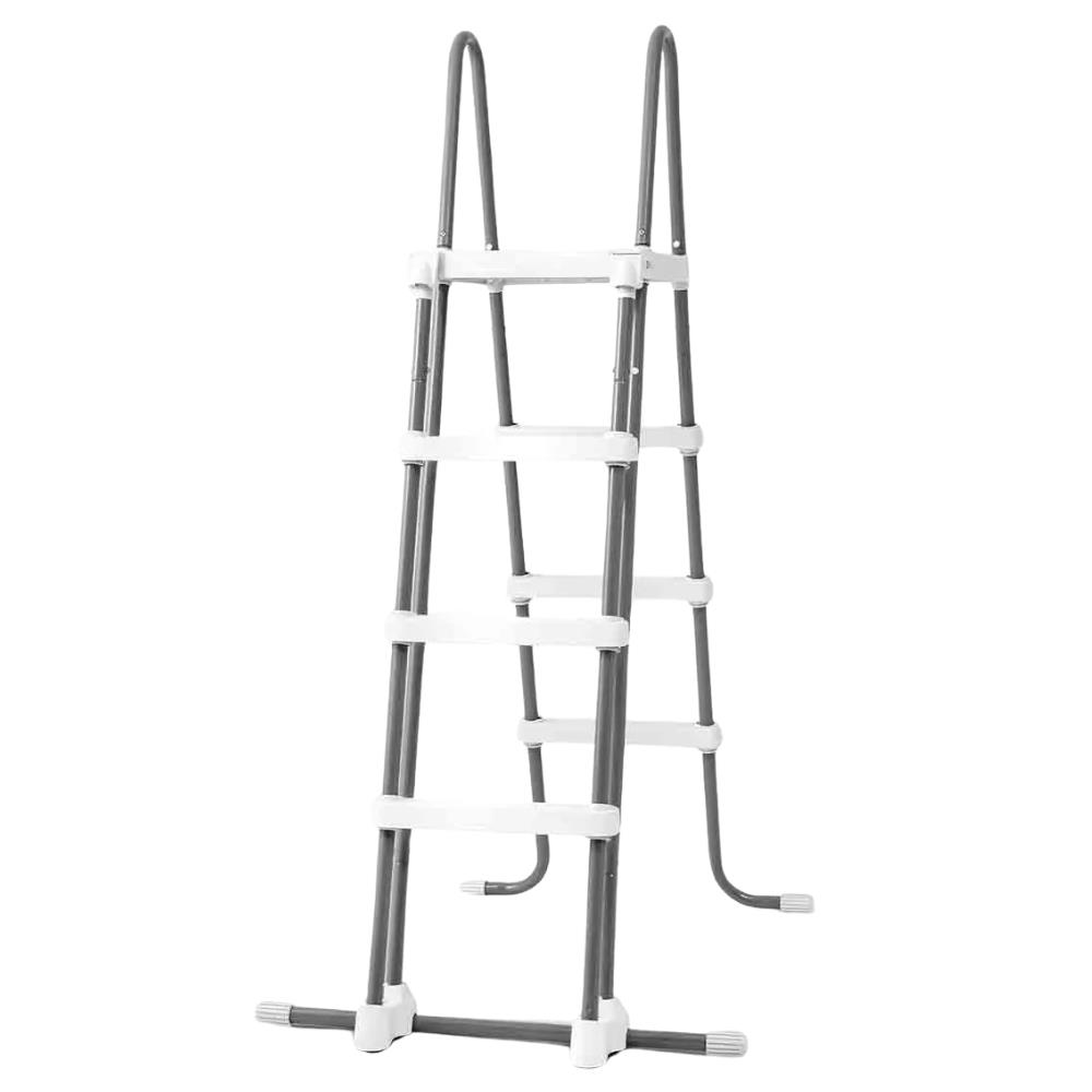 Scaletta per Piscina Deluxe Intex (122 cm) 28076 Gradini Removibili