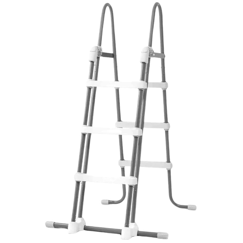 Scaletta per Piscina Deluxe Intex (91-107 cm) 28075 Gradini Removibili