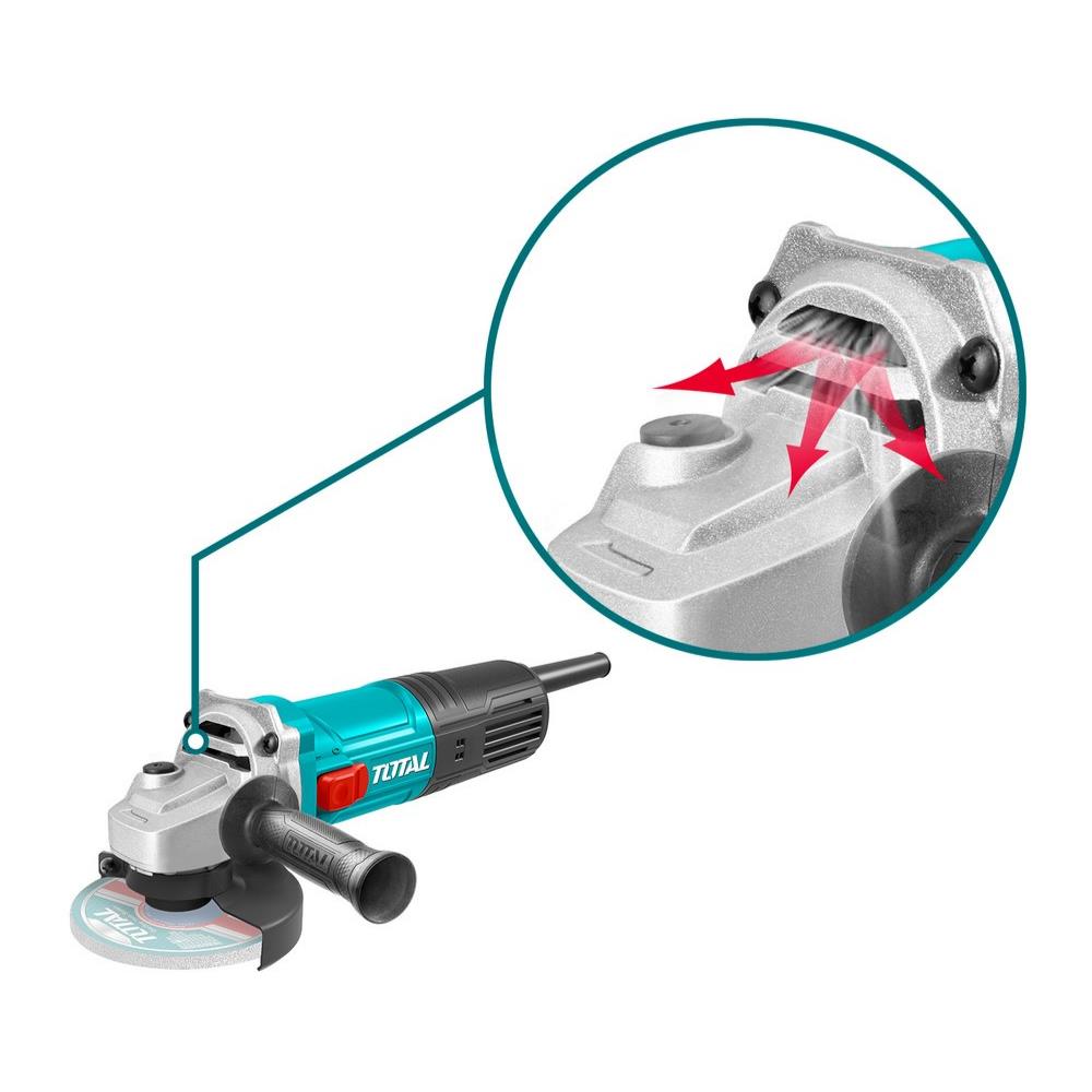 Smerigliatrice Angolare Total TOTTG10711556E - 750W