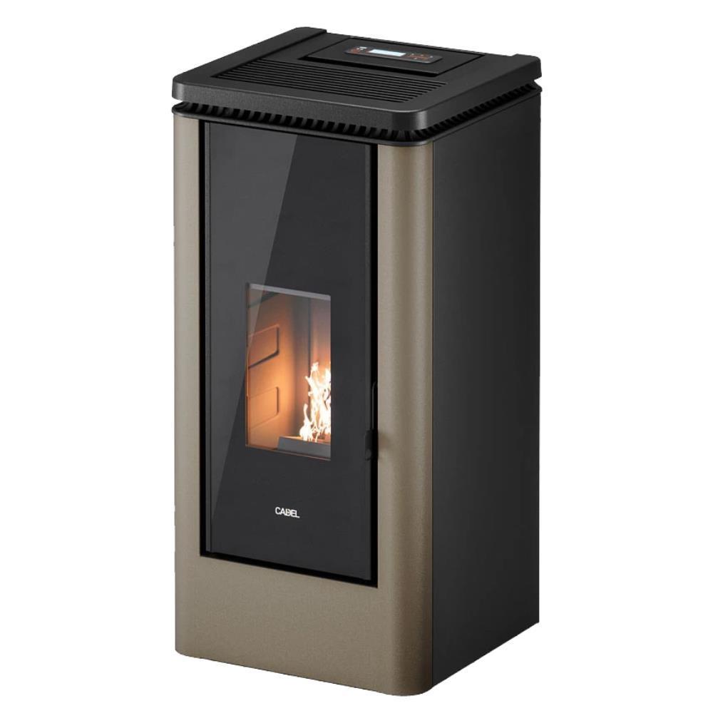 Stufa a Pellet Canalizzata Cadel Icon Plus 9 bronze