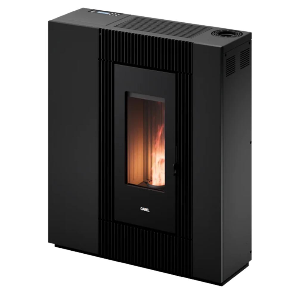 Stufa a Pellet Canalizzata Cadel Vesta Plus 11 Autoclean 10,5 kW nero
