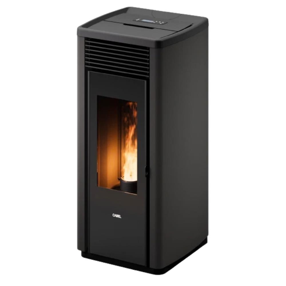 Stufa a Pellet Ventilata Cadel Dune 9 Autoclean - 8,5 kW antracite