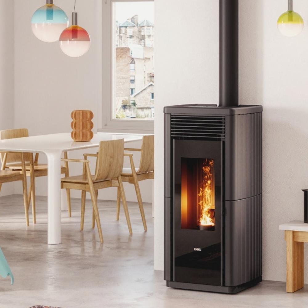 Stufa a Pellet Ventilata Cadel Dune 9 Autoclean - 8,5 kW