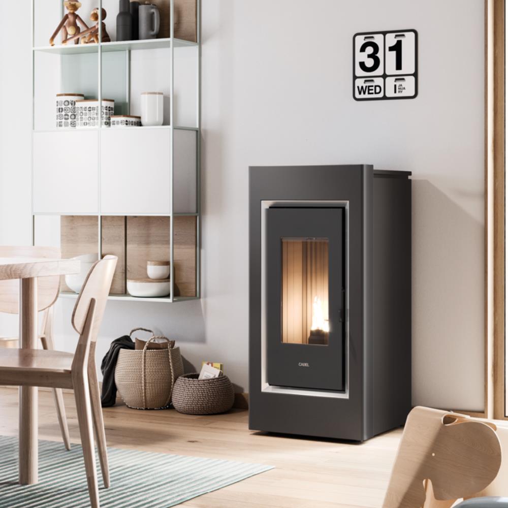 Stufa a Pellet Ventilata Cadel Prince 11 Autoclean - 10,5 kW ambient