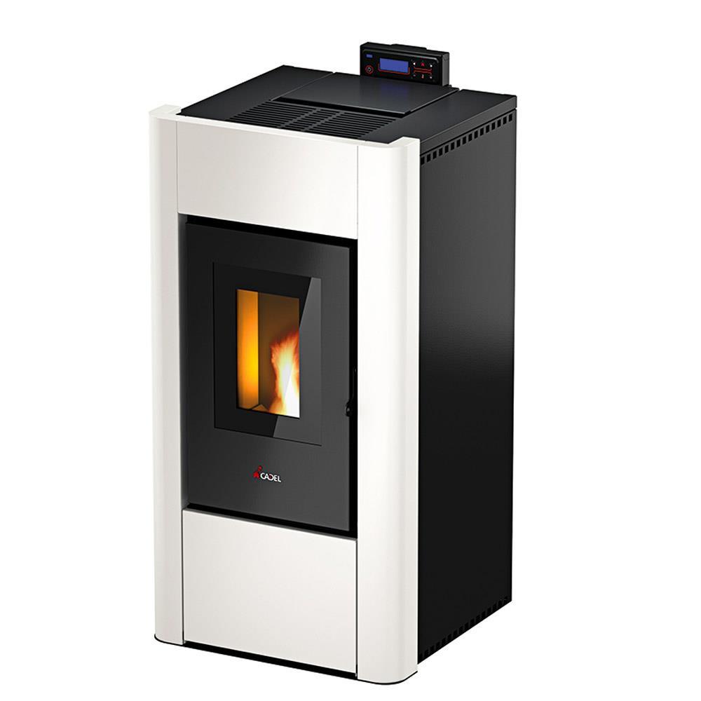 Termostufa a Pellet Cadel Idro Prince 12 bianco