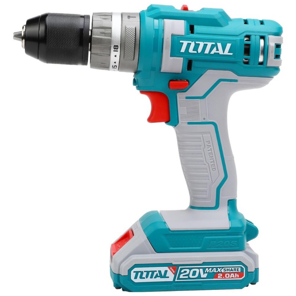 Trapano Avvitatore a Percussione Total TOTTIDLI201452E