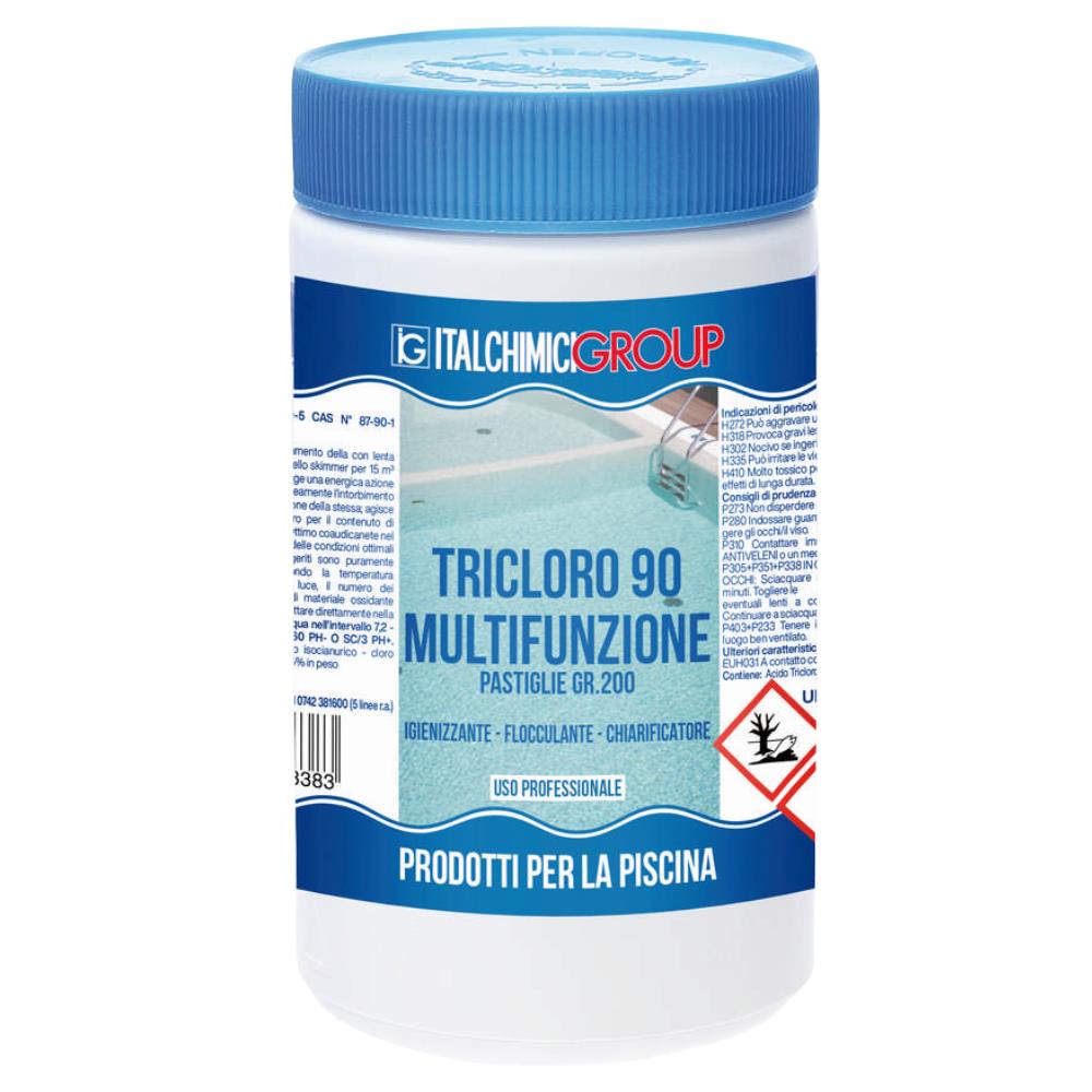 Tricloro 90 Italchimici Multifunzione in Pastiglie da 200g 1Kg