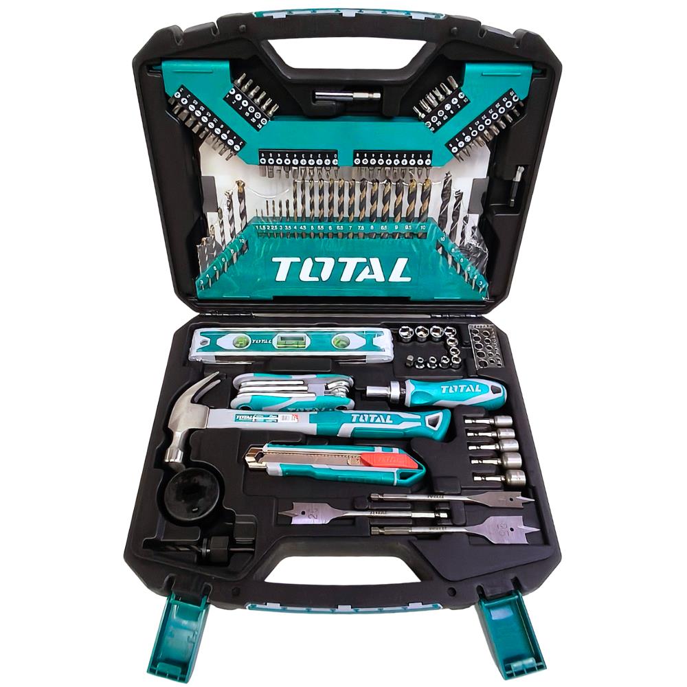 Valigetta 120 Pezzi Total TOTTHKTAC01120 Punte e Accessori